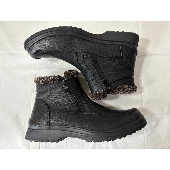 Enzo Romeo RU2N Winter Cold Weather Snow Boots Fleece Lining Size 8.5 - Picture 7 of 12